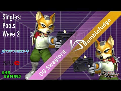 Stiff Knees 4 - OG Swaglord (Fox) vs. Bumblefudge (Fox) - SSBM - Singles Pools