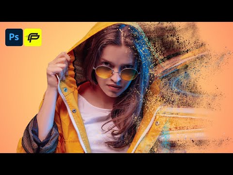 Photoshop Tutorial: How to make Particle Dispersion Effect in Photoshop | Easy & Quick Tutorial