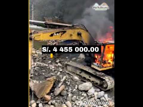Minería ilegal avanza en selva de Puno