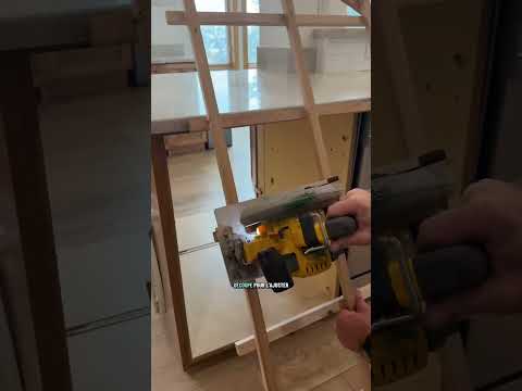 Construction d'un aménagement #artisan #construction #bricolage #renovation #travaux #diy