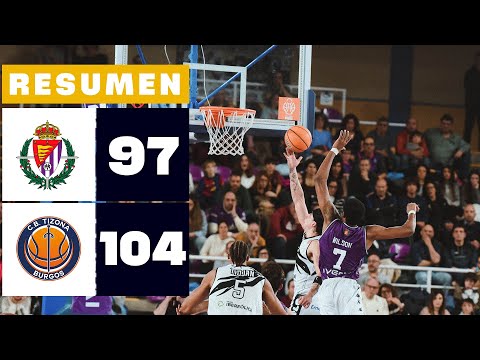 UEMC REAL VALLADOLID 97-104 GRUPO URETA TIZONA BURGOS | RESUMEN PRIMERA FEB