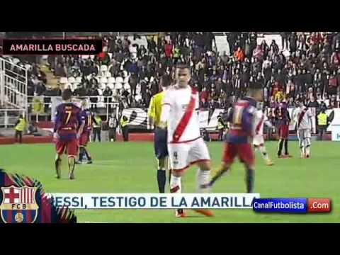Messi laughs traps Neymar Barcelona Rayo  1 5 Barcelona  2016