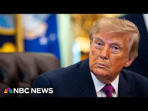 LIVE: Trump participates in medal ceremony for Artemis II astronauts | NBC News