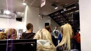 Lars Vaular - I disse dager Platekompaniet i Bergen 29.10.11