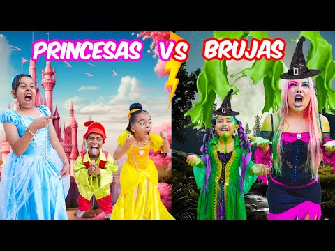 THE PRINCESSES FACE THE WITCHES 🧙 👸 *everything got out of control*