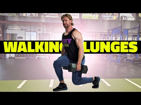 Walking Lunges Exercise Tutorial | Build Legendary Legs & Cardio