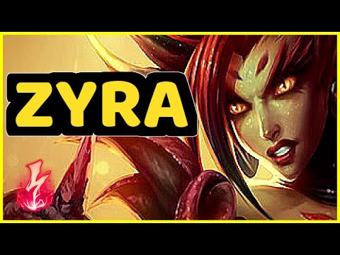 ZYRA VS LILLIA JUNGLE GAMEPLAY