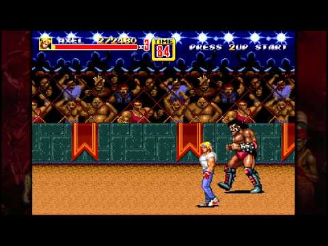 BARE KNUCKLE II STAGE4 BOSS ABADEDE (Street of Rage 2)