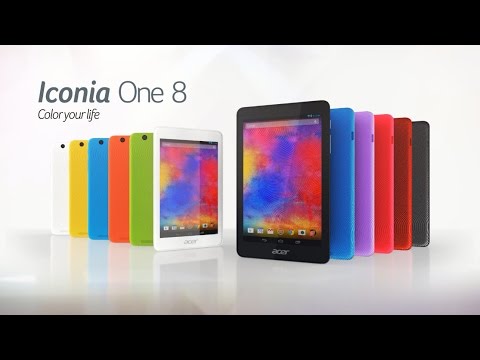 Acer Iconia One 8 tablet - Color your life (Features & Highlights)