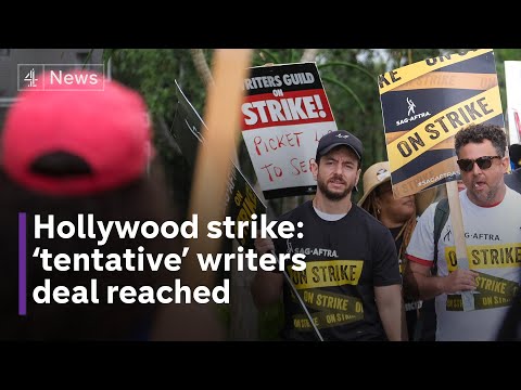 Tentative deal struck to end the Hollywood writers strike