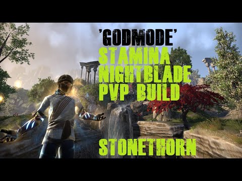 ESO - 'GODMODE' STAMINA NIGHTBLADE PVP BUILD (STONETHORN)
