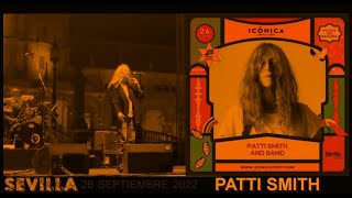 PATTI SMITH  "Wicked Messenger"  Sevilla 2022
