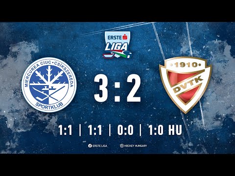 Gólösszefoglaló - EL 181 - Sport Club Csíkszereda - DVTK Jegesmedvék 3:2 20220117