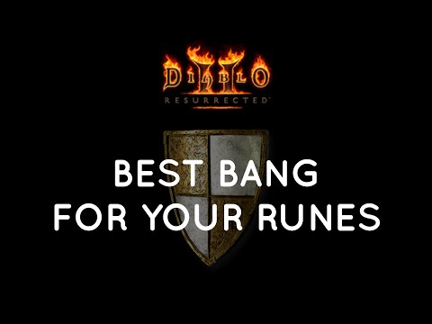TOP 10 BEST "Bang For Your Rune" Runewords Diablo 2 Resurrected