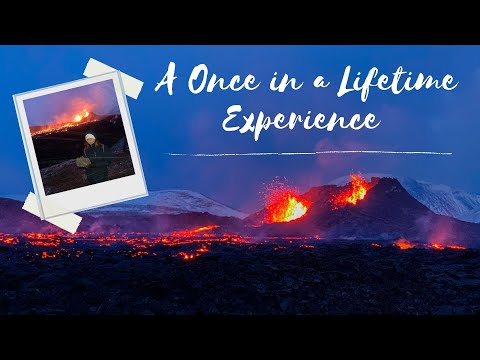 WITNESSING A VOLCANIC ERUPTION IN ICELAND!