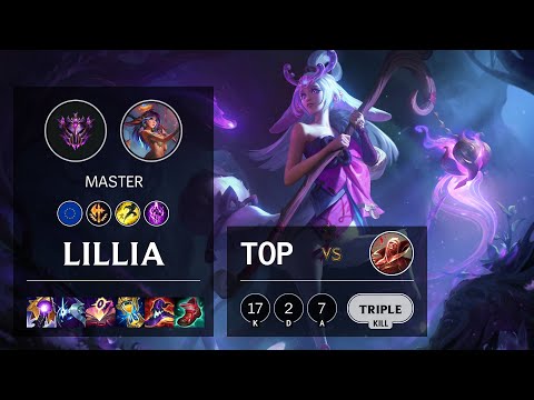 Lillia Top vs Vladimir - EUW Master Patch 11.18