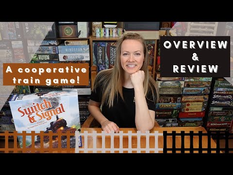 Review of SWITCH & SIGNAL | A Cooperative Train Game!