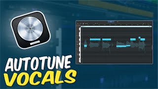 AutoTune vocals using STOCK PLUGINS in Logic Pro X (D Block Europe style vocal FX)