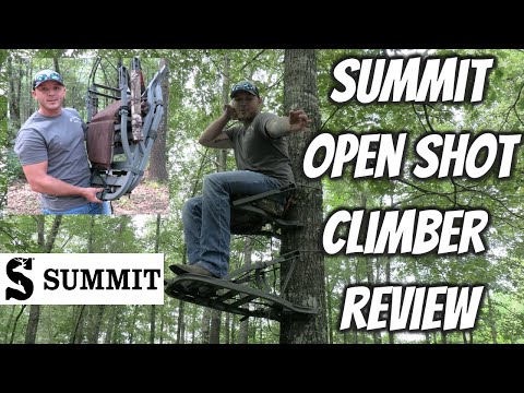 Summit Open Shot SD Climbing Stand Review and How to Use