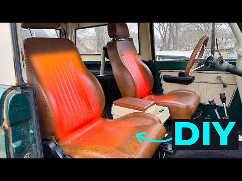 🔥 How to install heated seats in a classic car 🔥