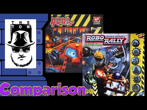 Robo Rally Comparison - with Tom Vasel