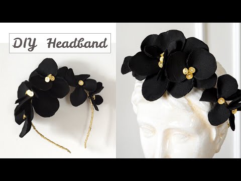 DIY Flowers Headband Tutorial | Opaska do włosów