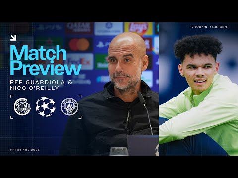PRESS CONFERENCES & OPEN TRAINING | FK Bodø/Glimt  v Man City| UEFA Champions League