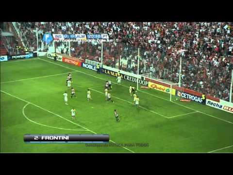Gol de Frontini. Instituto 1 Almirante 0.Fecha 35.Torneo Primera B Nacional.FPT