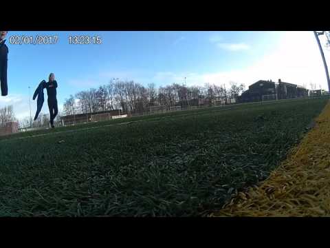 Devin en Nikky op Sportpark Polanen 2