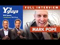 BYU Men’s Head Basketball Coach, Mark Pope - FULL INTERVIEW
