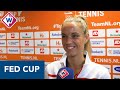 Arantxa Rus heeft zin in Fed Cup: 'Voor je eigen land uitkomen blijft speciaal' - OMROEP WEST SPORT