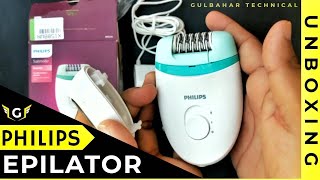 Philips Epilator Unboxing and Review - BRE254