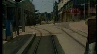 preview picture of video 'Saar Part 3: Light Rail on City Streets as a Tram running at 750 Volts DC'
