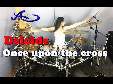Deicide  - Once Upon The Cross drum cover by Ami Kim (#27) Video