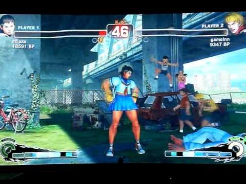 Daigo [Ken] vs Uryo [Sakura] SUPER STREET FIGHTER 4 - Japanese Online Ranked Matches