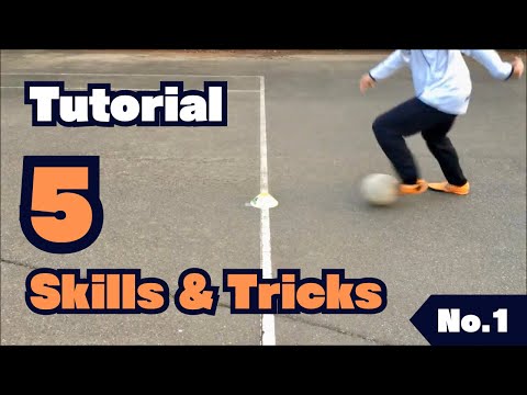 "5 Effective Futsal Skills & Street Football Tricks 1" | Learn Skills to Beat Defenders - Tutorial