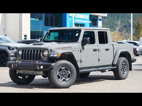 2021 Jeep Gladiator Mojave 4x4 in Gray for sale at Salmon Arm Chevrolet Buick GMC in Salmon Arm, BC