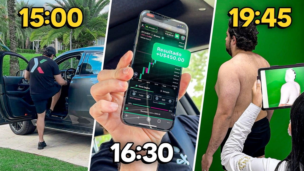 Essa é a Rotina de um Trader Milionário (Fiz um Scan 3d do meu Shape Atual)