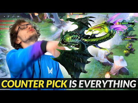 even Miracle- Can NOT plays against Counter pick - BB vs Viper
