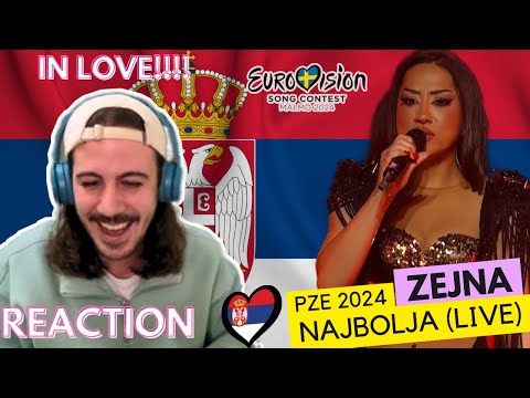 🇷🇸 Reaction Zejna - Najbolja PZE 2024 (SUBTLD) | Pesma Za Evroviziju Serbia Eurovision 2024