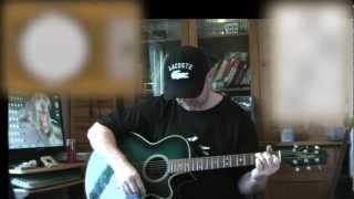 Cum On Feel The Noize - Slade / Oasis - Acoustic Guitar Lessson (easy)