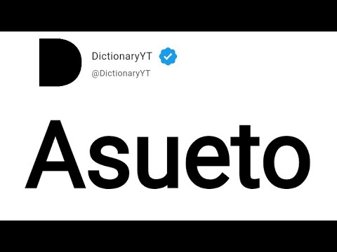 Asueto Meaning in English