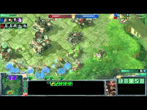 BlizzCon 2011 - Starcraft II - Game 1 - Dignitas Select (T) VS Gamania Sen (Z) Part 1/1