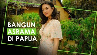 Raline Shah Bangun Asrama untuk Anak di Pedalaman Papua, Sebut Agar Belajar Mereka Lebih Efektif
