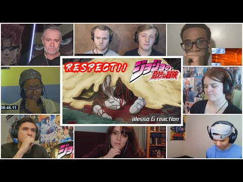 Respect!! Iggy's Death Reaction Mashup!! JoJo's Bizarre Adventure Stardust Crusaders Ep 44