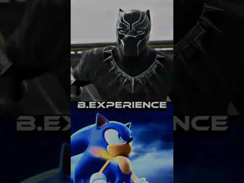 Black Panther VS Sonic The Hedgehog (ORIGINAL) #shorts #marvel