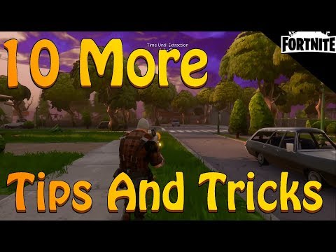 FORTNITE - 10 Quick Tips And New Features (Disable Hud And All Storm Shield Chest Locations) Video