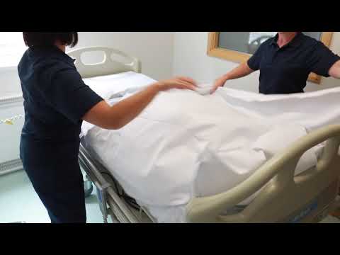 Part of a video titled How to make a hospital bed - YouTube