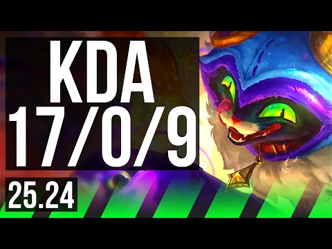 SHACO vs SKARNER (JGL) | Perfect KDA: 17/0/9 | NA Challenger | 25.24