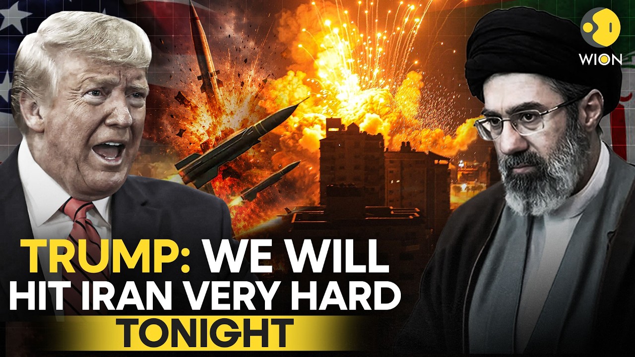 US-Iran War LIVE: Trump Warns of  Major US Strikes on Iran Tonight | WION